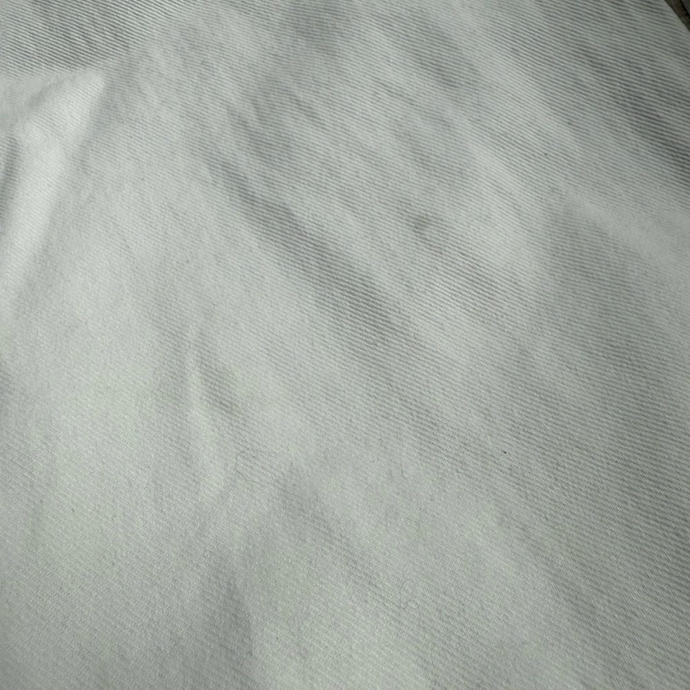 REST&RECREATION RR WIDE High Waist JEANS - WHITE Unisex Made In Korea Size S - Picture 8 of 8